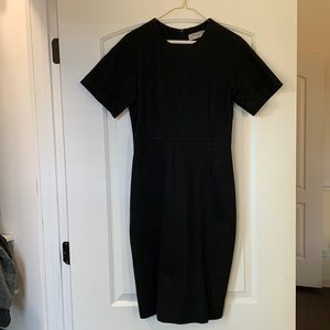 M M LaFleur black dress size 8